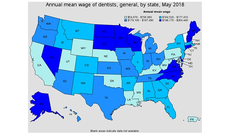 What Dentists Earn 2019 Edition Dentistry Today